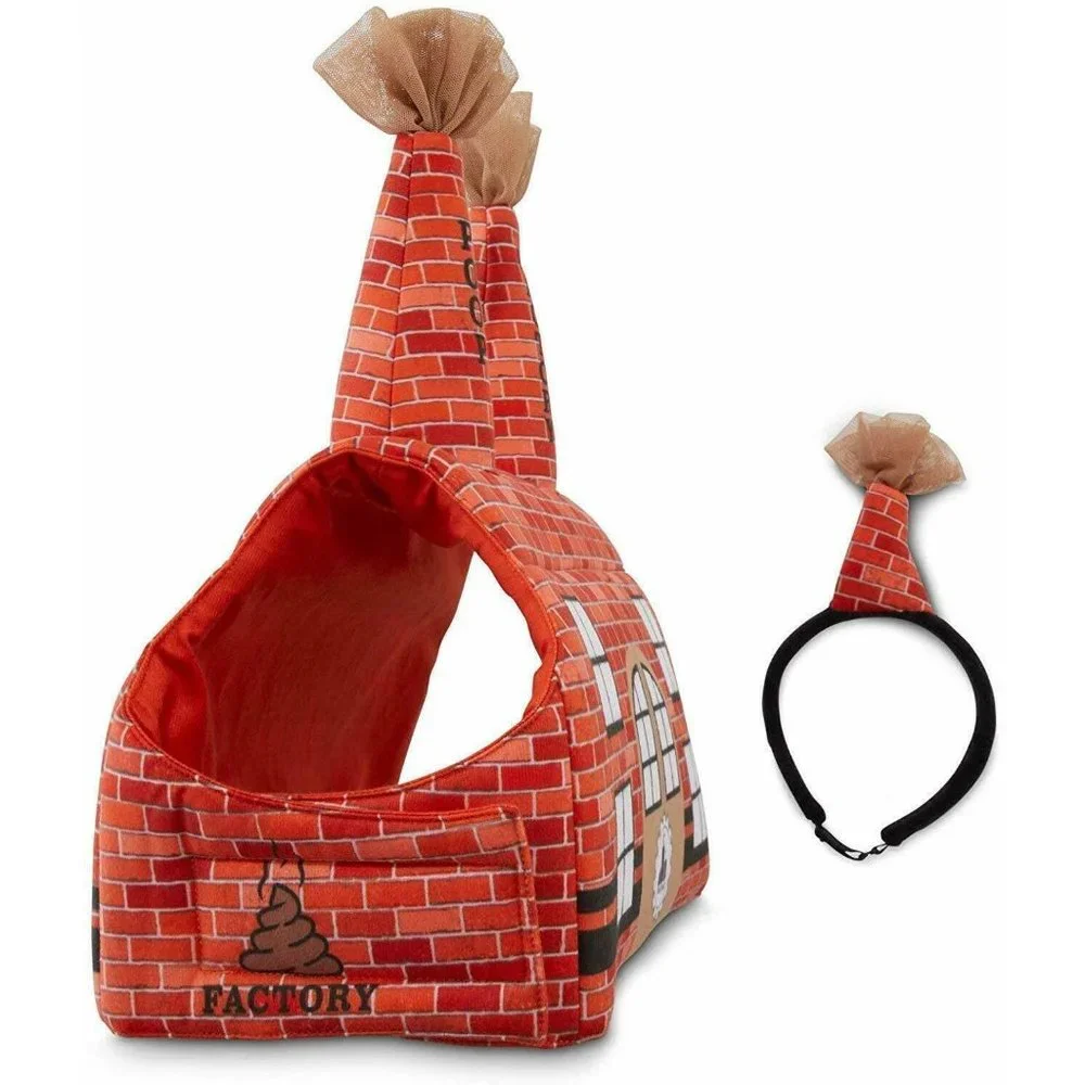Bootique Pet Costume Poop Factory With Headpiece - S - Small - New